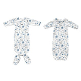 Personalized Newborn Gown | Winter Whispers