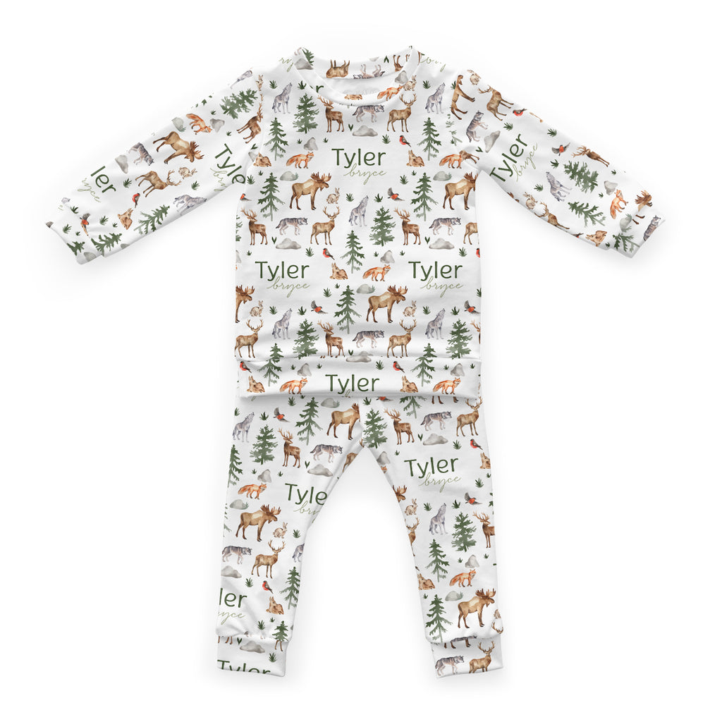 Personalised pyjamas baby online boy