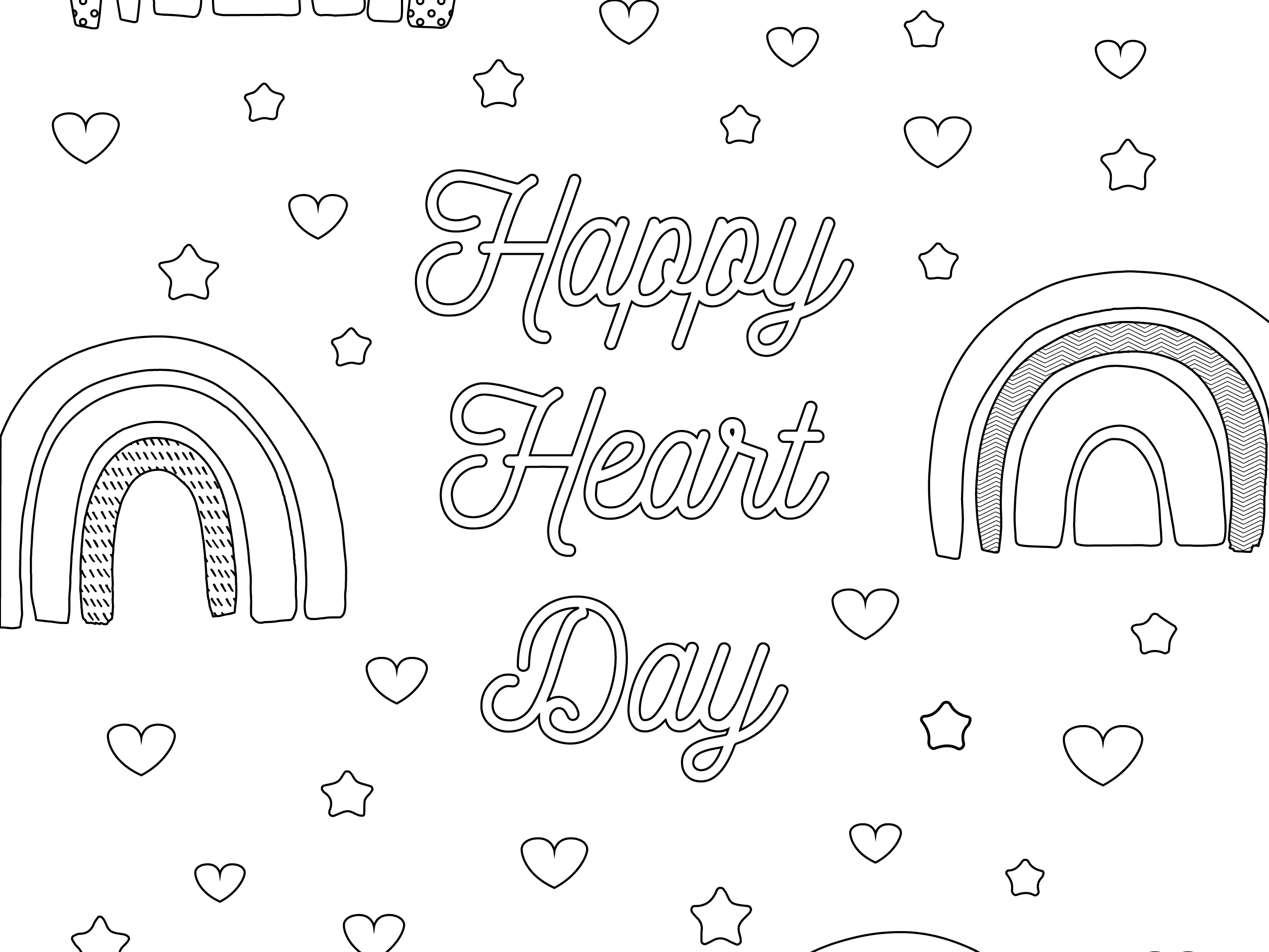 Valentines Day Coloring Page