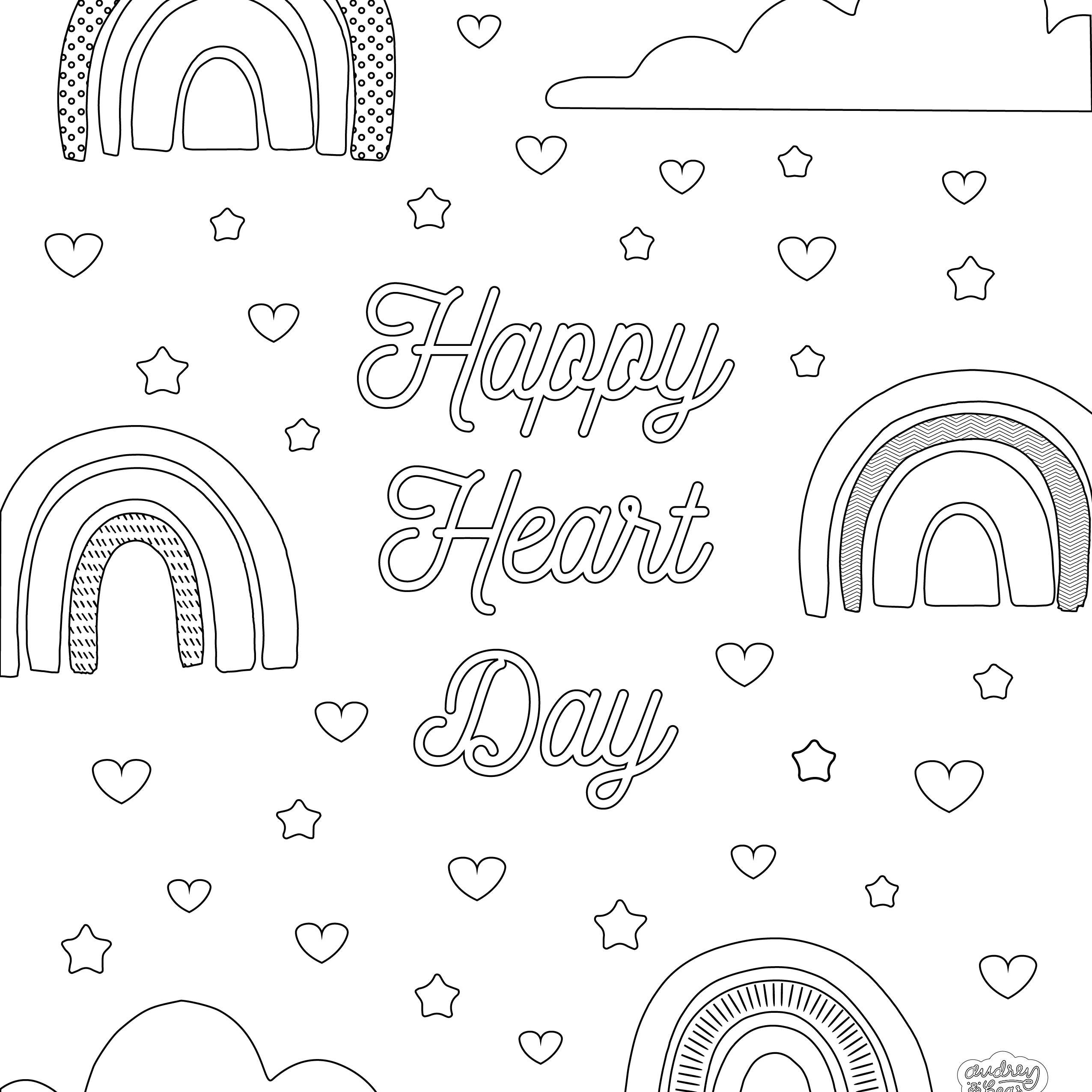 Valentines Day Coloring Page