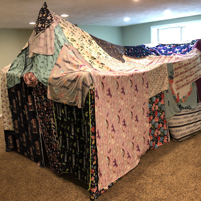 How do you build..... the most EPIC A&B fort???