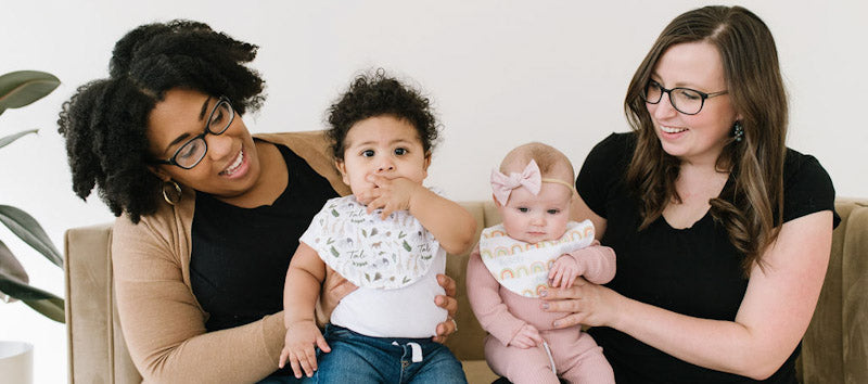 The First Product Tester Group - AND the Best Bibs and Burp Cloths Are Born!