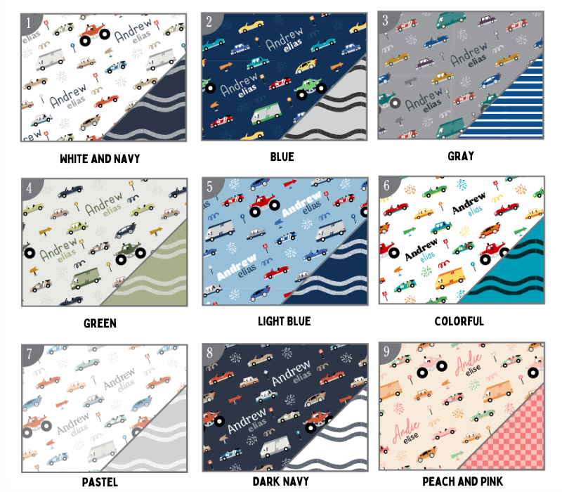 a bunch of different types of fabric