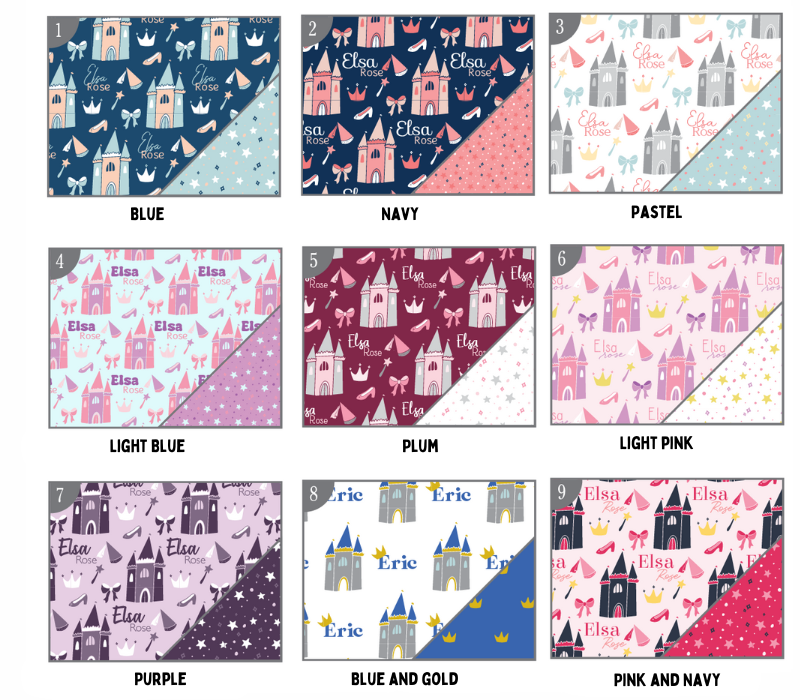 a group of different patterns of fabric