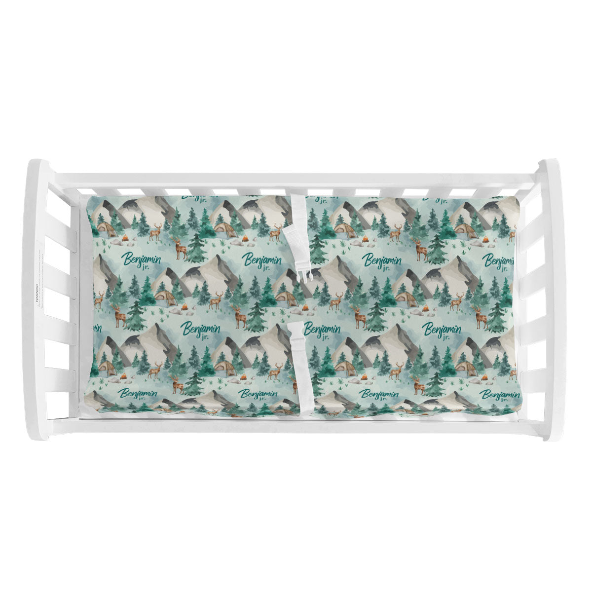 Personalized Changing Pad Cover | The Great Outdoors