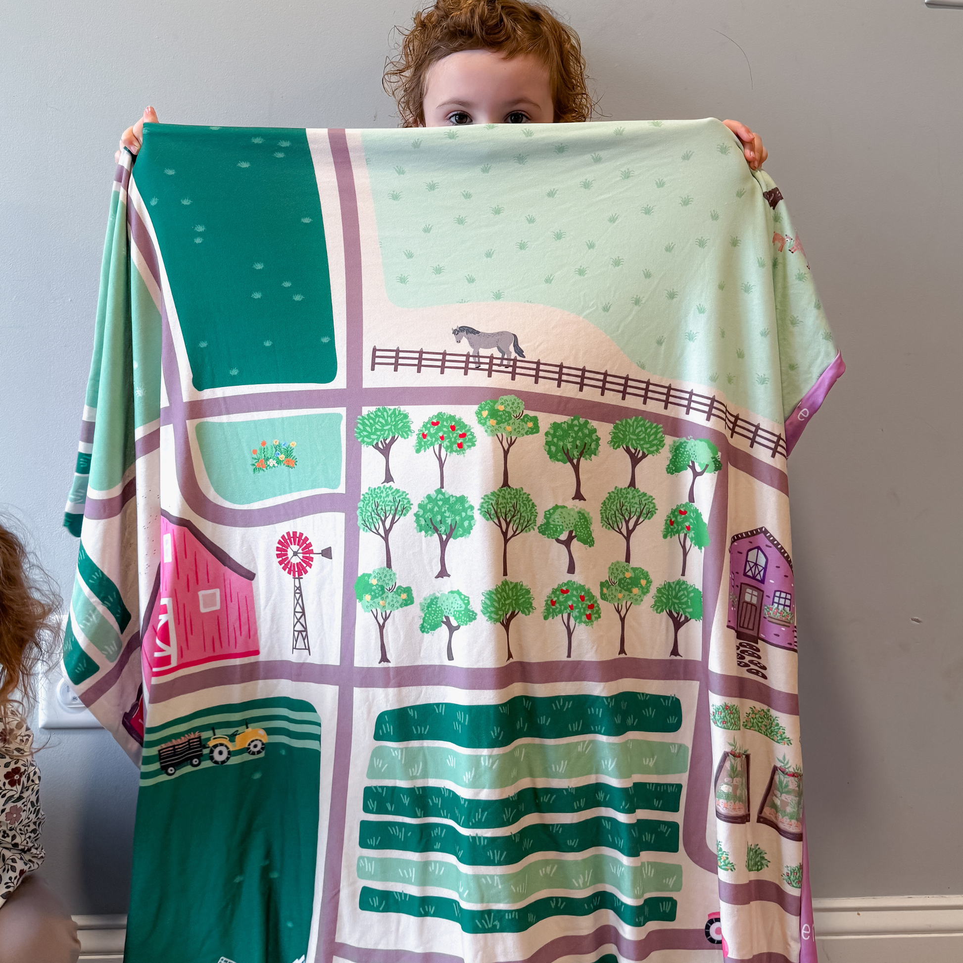 Personalized Play Blanket | Farm