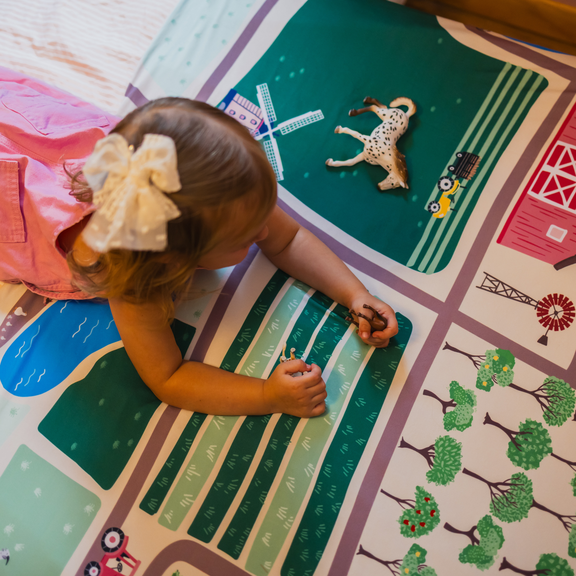 Personalized Play Blanket | Farm