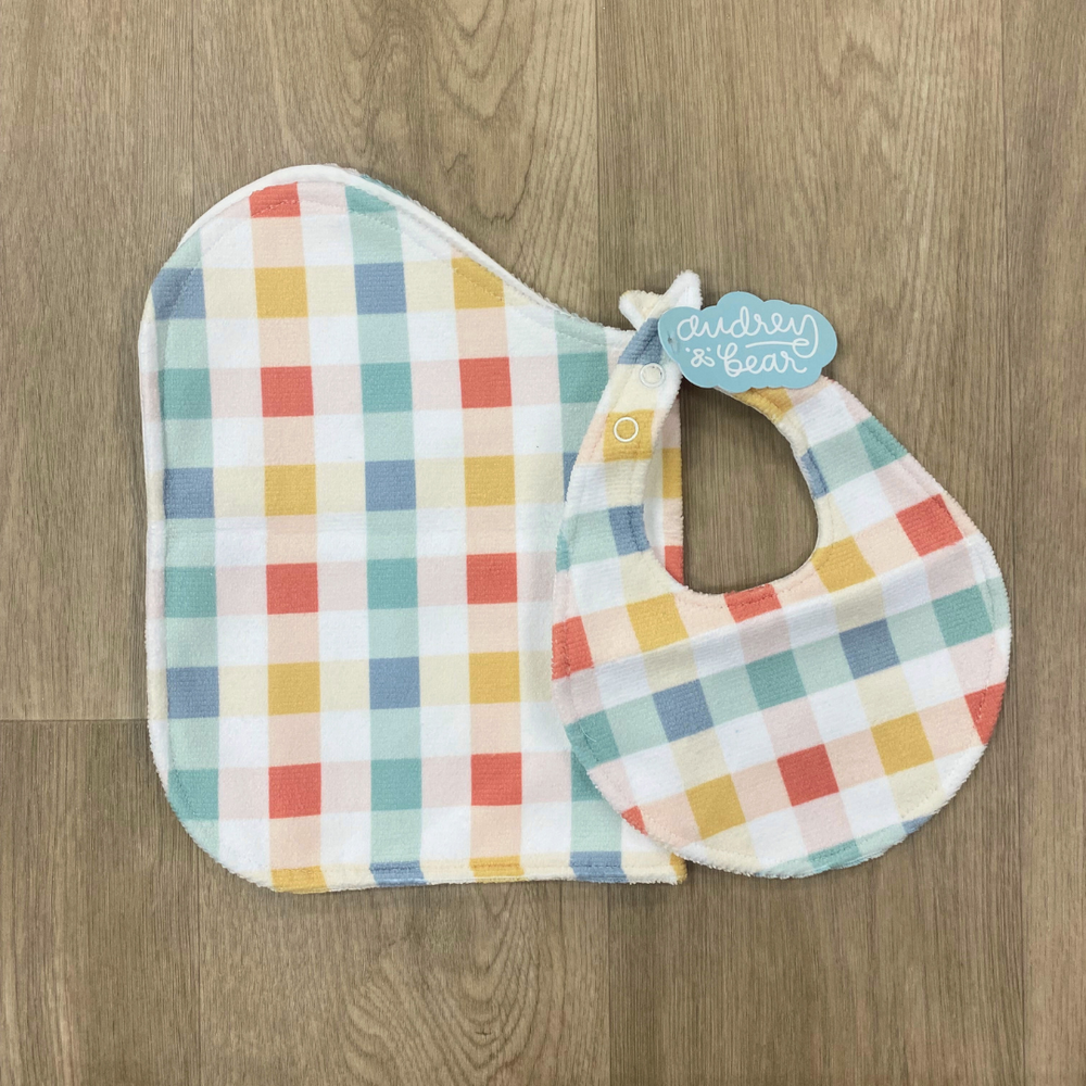 Bib & Burp Cloth Set - Non Personalized