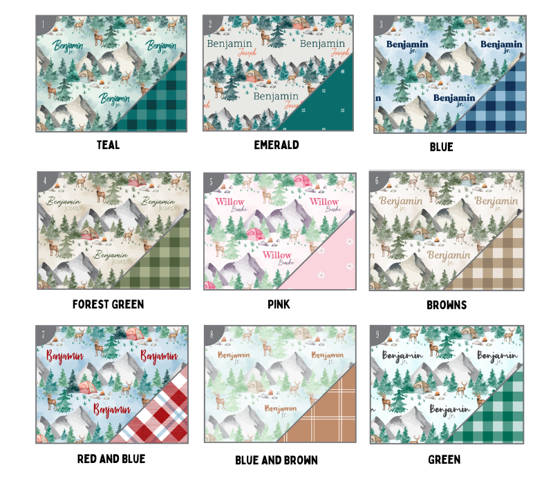 a variety of different patterns and colors of fabric