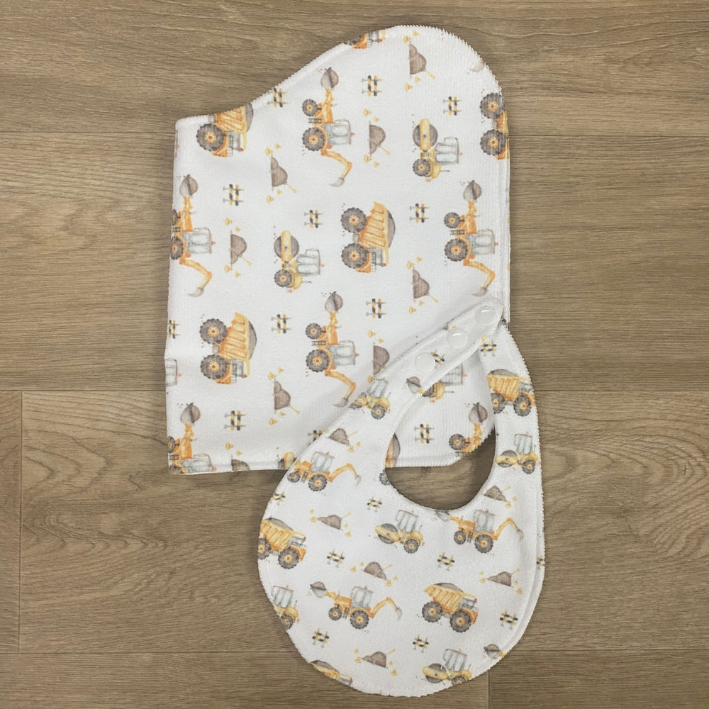 Bib & Burp Cloth Set - Non Personalized