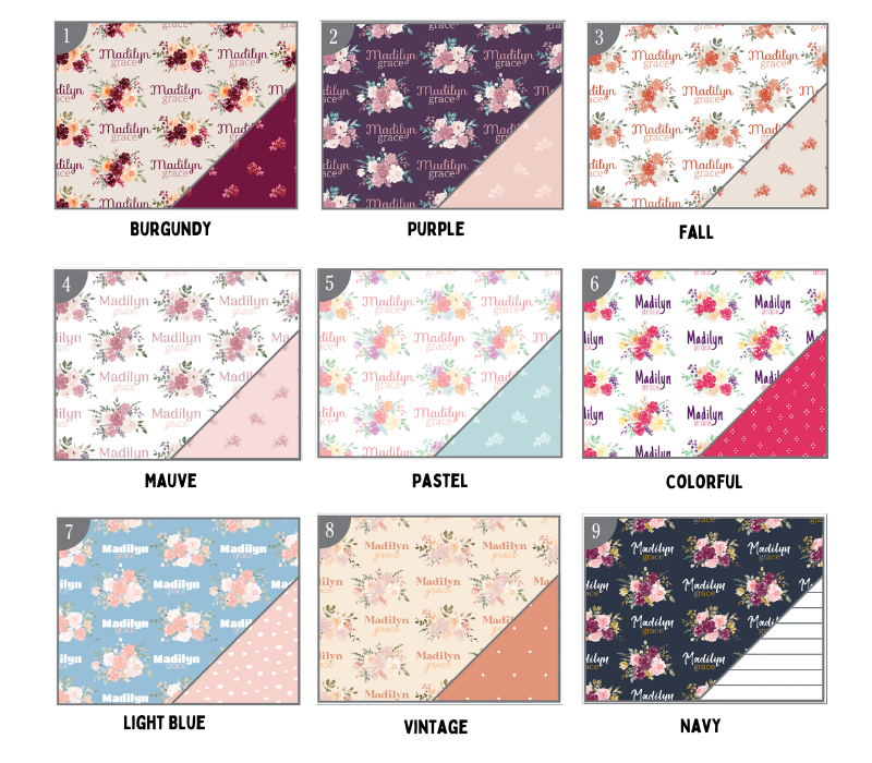 a bunch of different types of paper