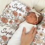 Personalized Swaddle Blanket | Secret Garden