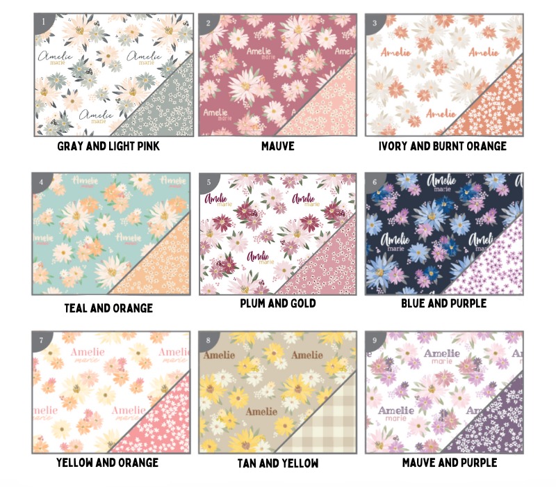 a bunch of different types of fabric