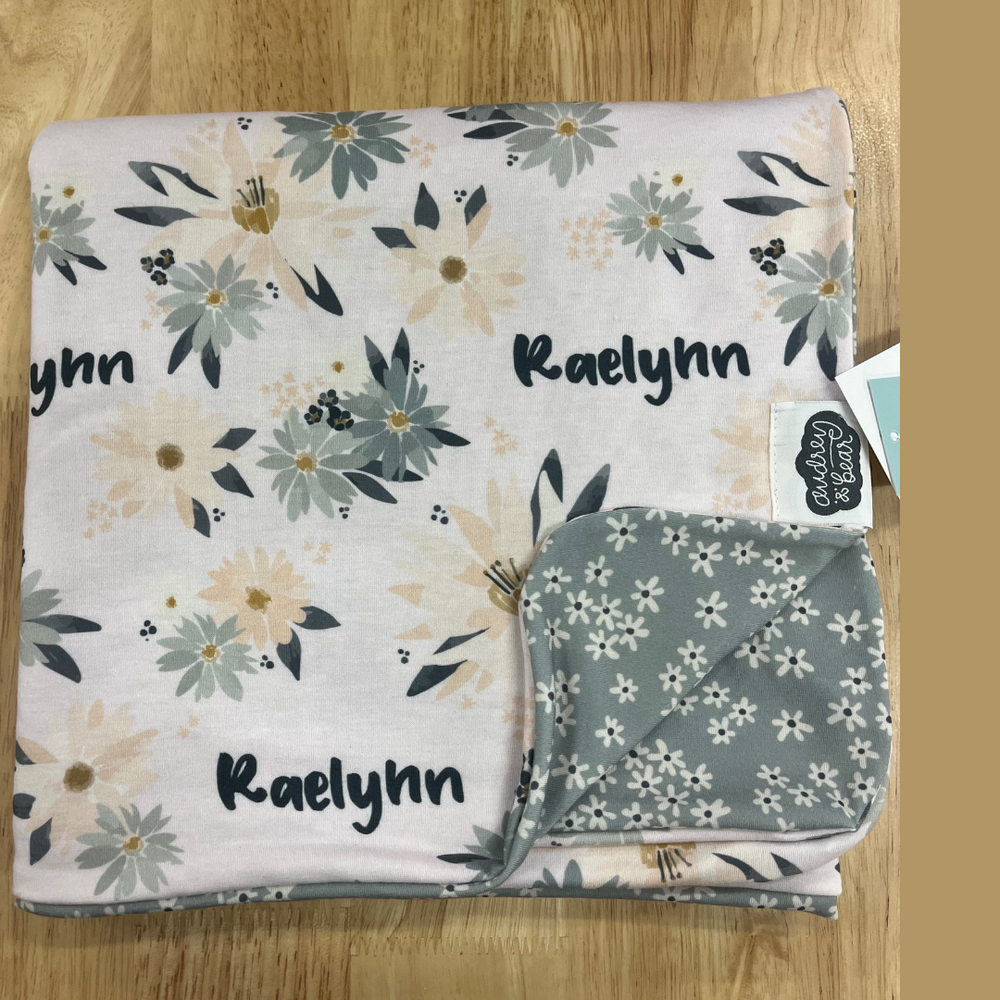 Large Double Swaddle - Personalized