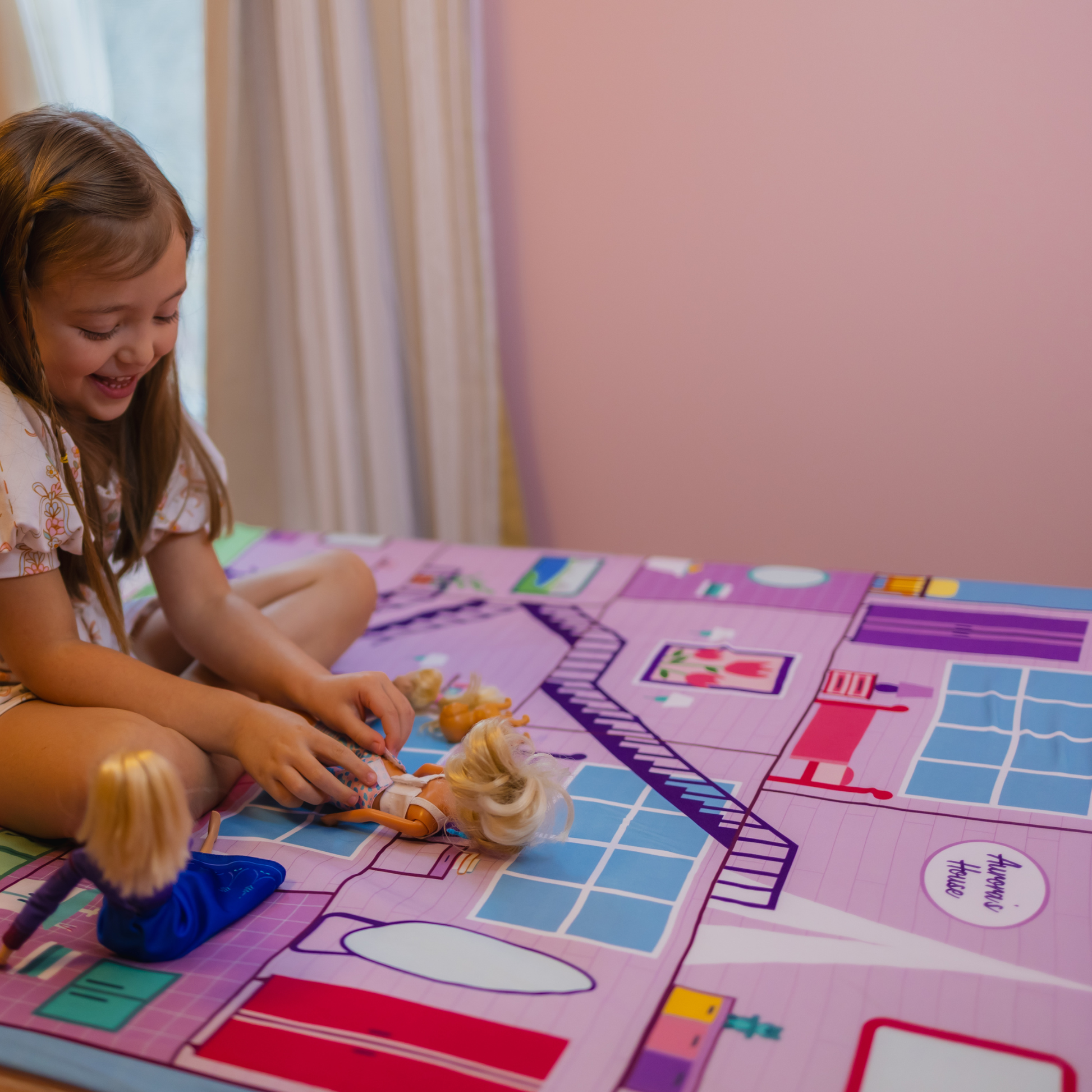 Personalized Play Blanket | Doll House