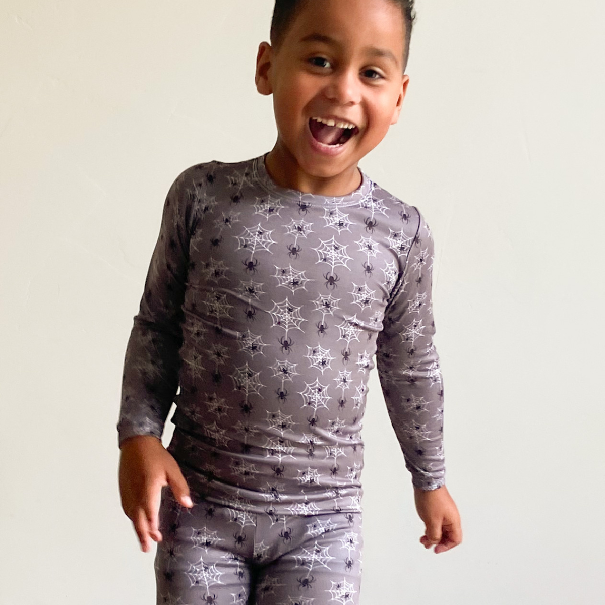 Cloudwear {Baby + Kids Loungewear} | Creeping Spiders