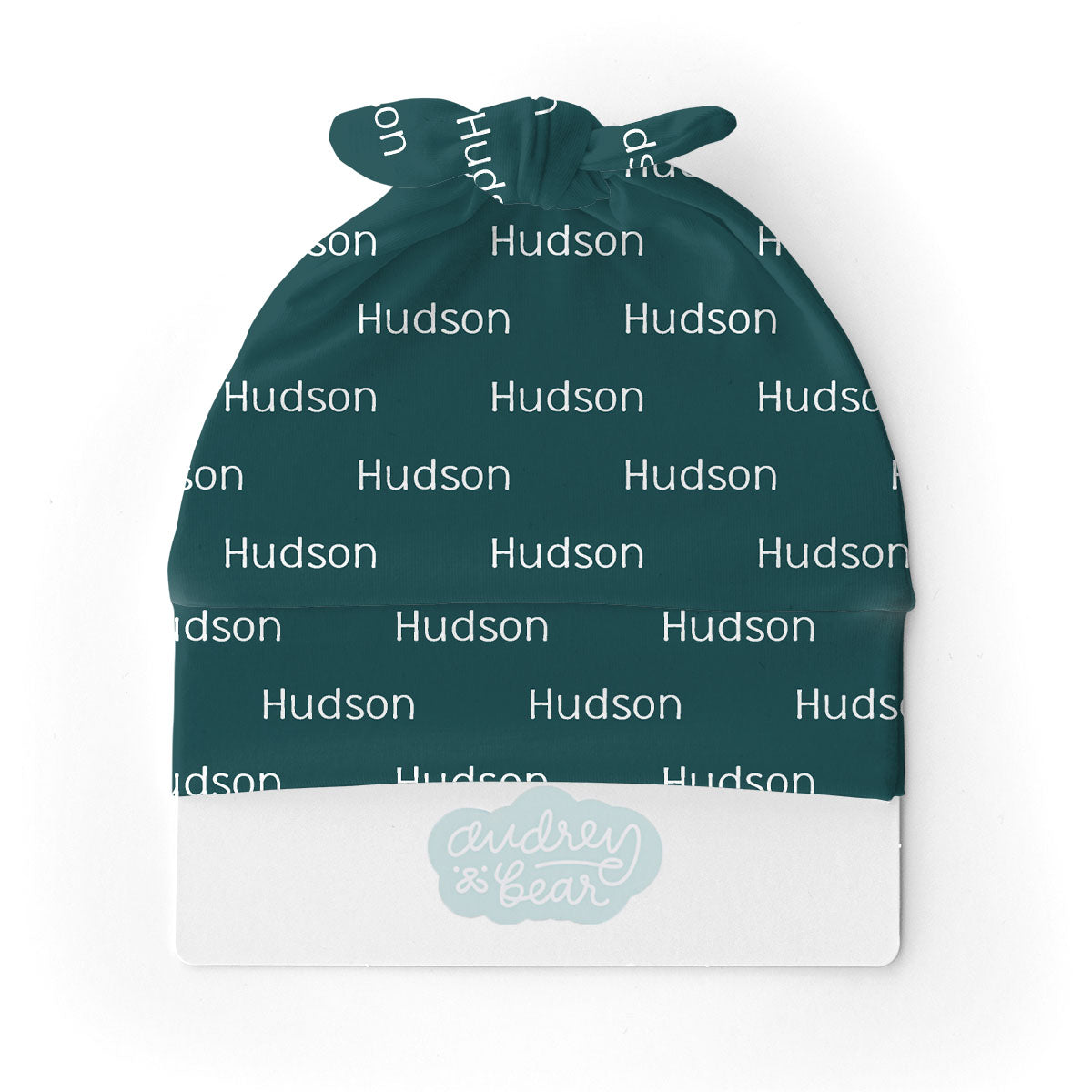 Personalized  Swaddle & Hat Set | Farmhouse Crisscross