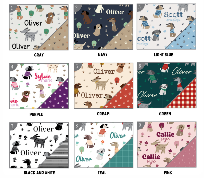 a bunch of different types of fabric