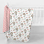 Personalized Swaddle Blanket | Baby Animal Days