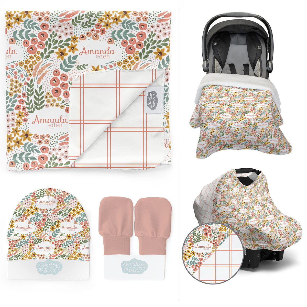 Personalized  Take Me Home Bundle | Whimsy Floral