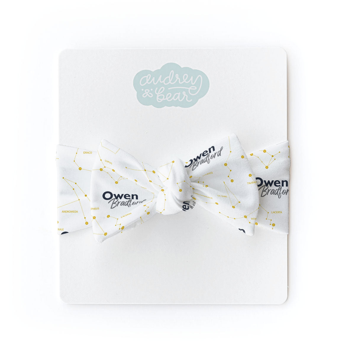 Personalized  Swaddle & Hat Set | Captivating Constellations