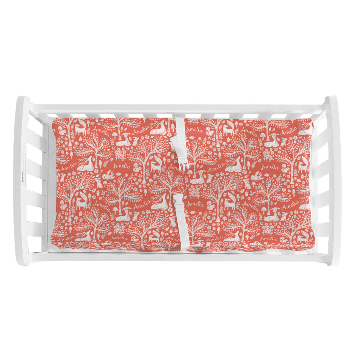 Personalized Changing Pad Cover | Fairytale Meadow