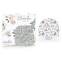 Personalized  Swaddle & Hat Set | Blooming Spring