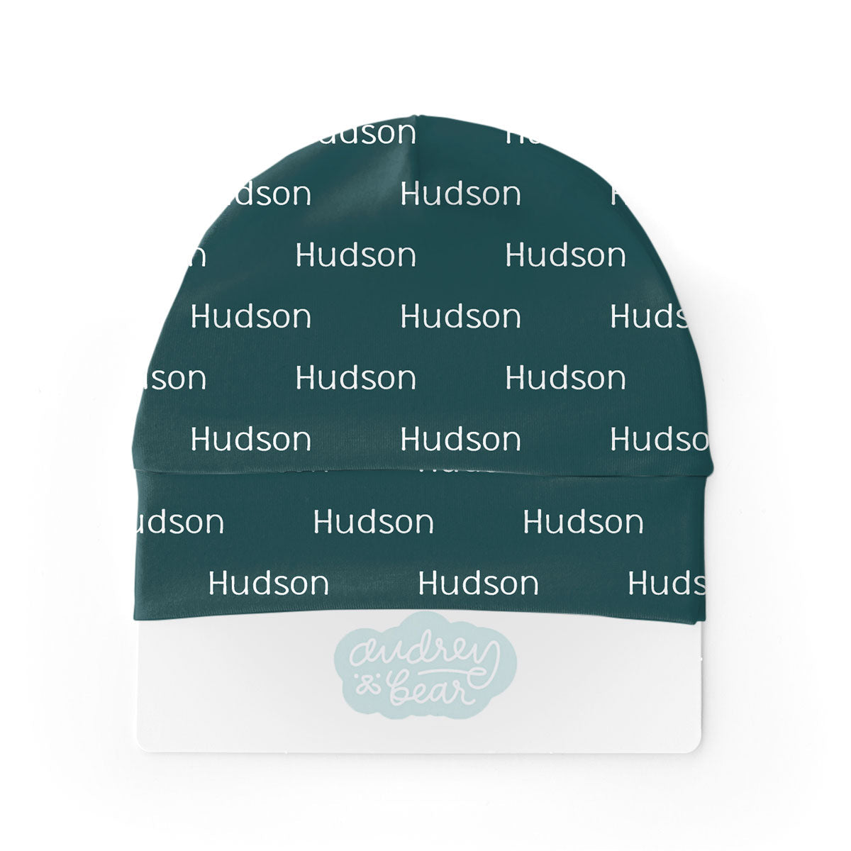 Personalized  Swaddle & Hat Set | Farmhouse Crisscross