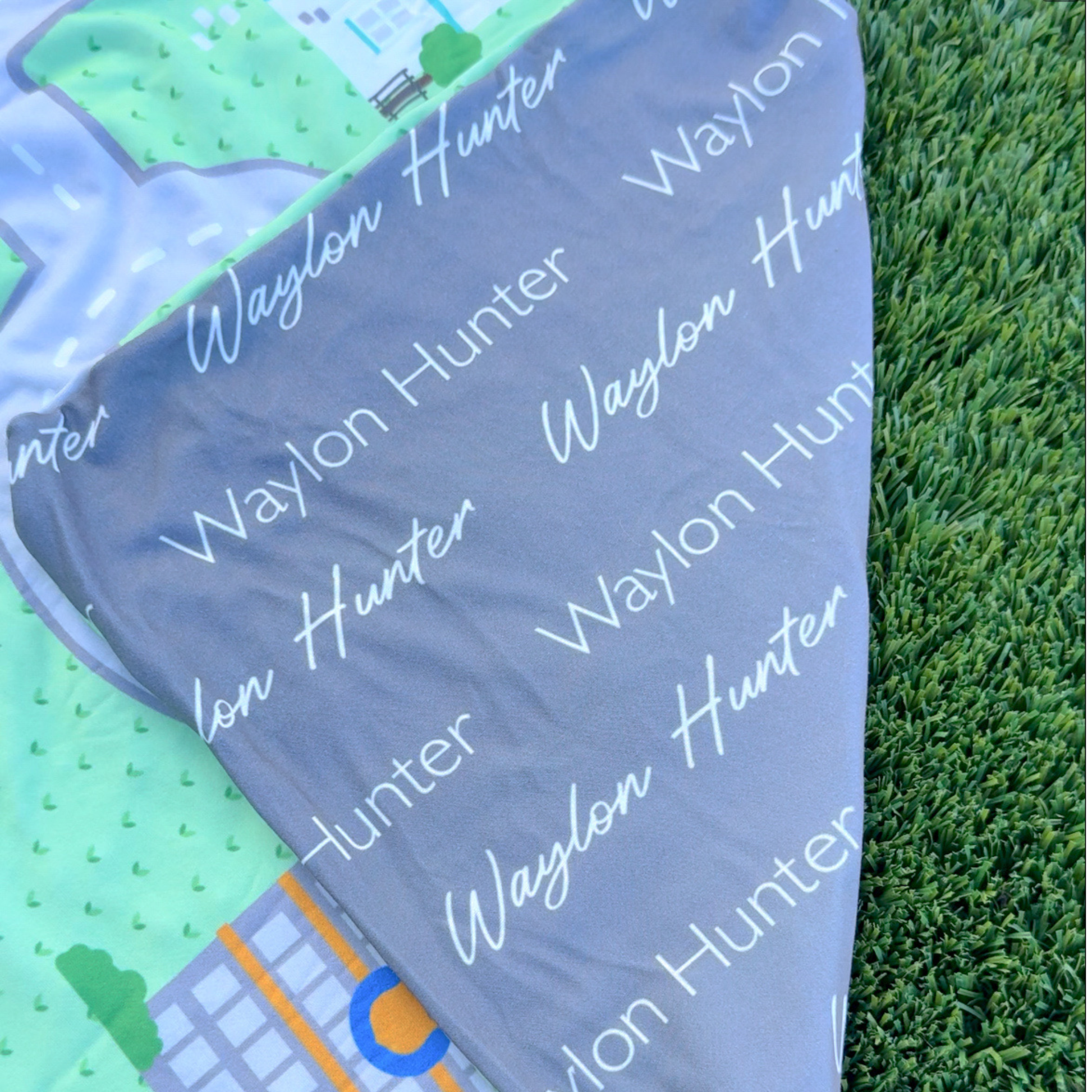 Personalized Play Blanket | City