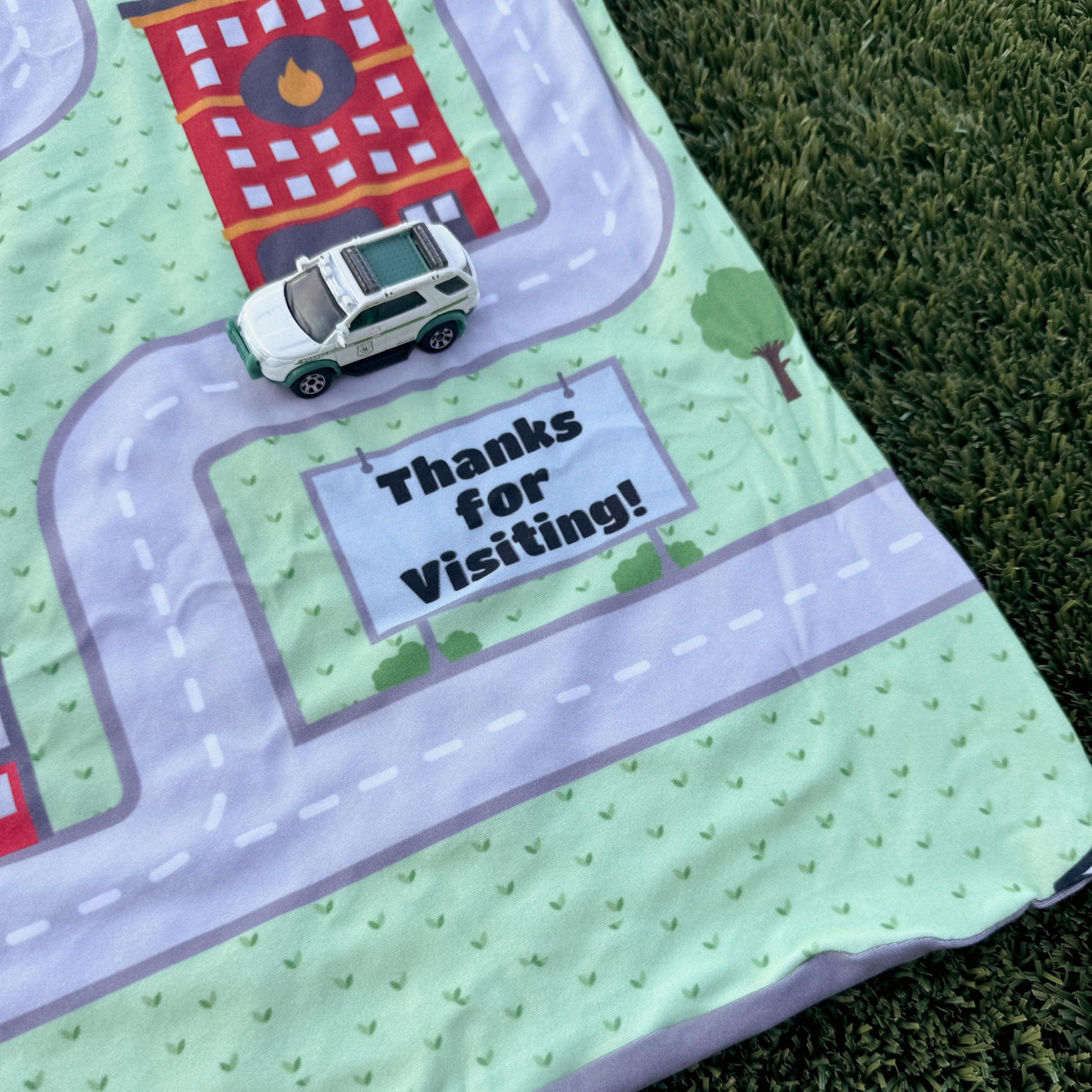 Personalized Play Blanket | City