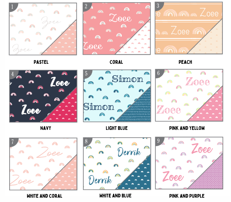 a bunch of different types of fabric