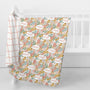 Personalized Swaddle Blanket | Whimsy Floral