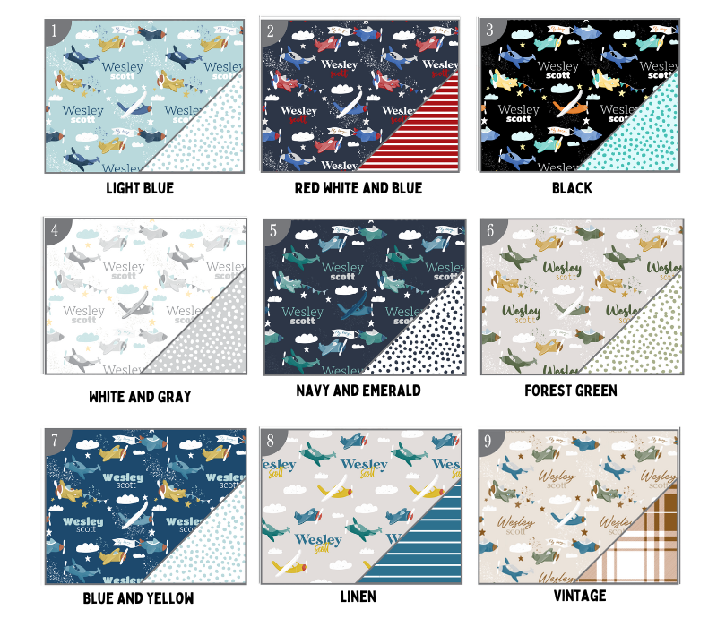 a bunch of different types of fabric