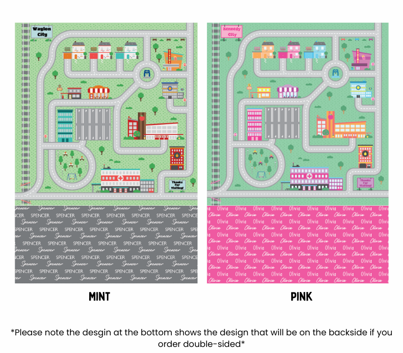 Personalized Play Blanket | City