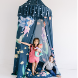 Custom Hanging Canopy Tent + Oversized Floor Pillow | Mythical Mermaid