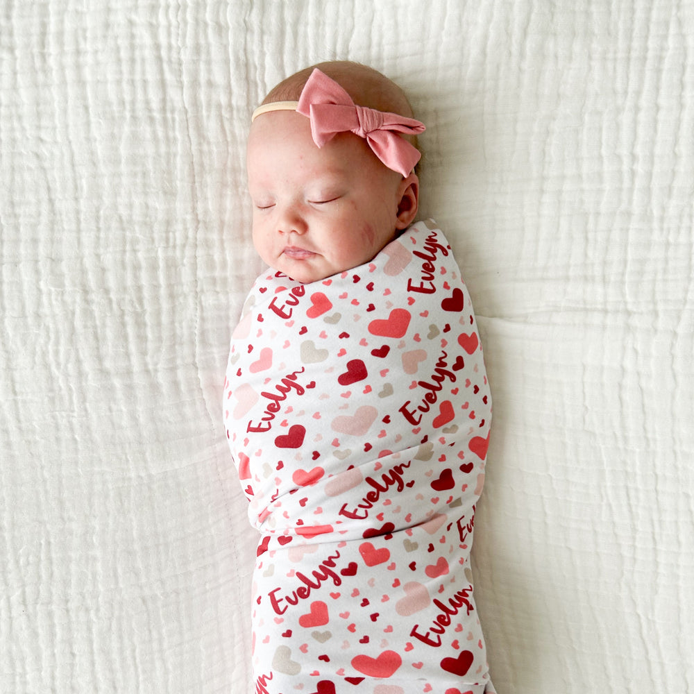 Personalized Swaddle Blanket | Heartfelt Beginnings