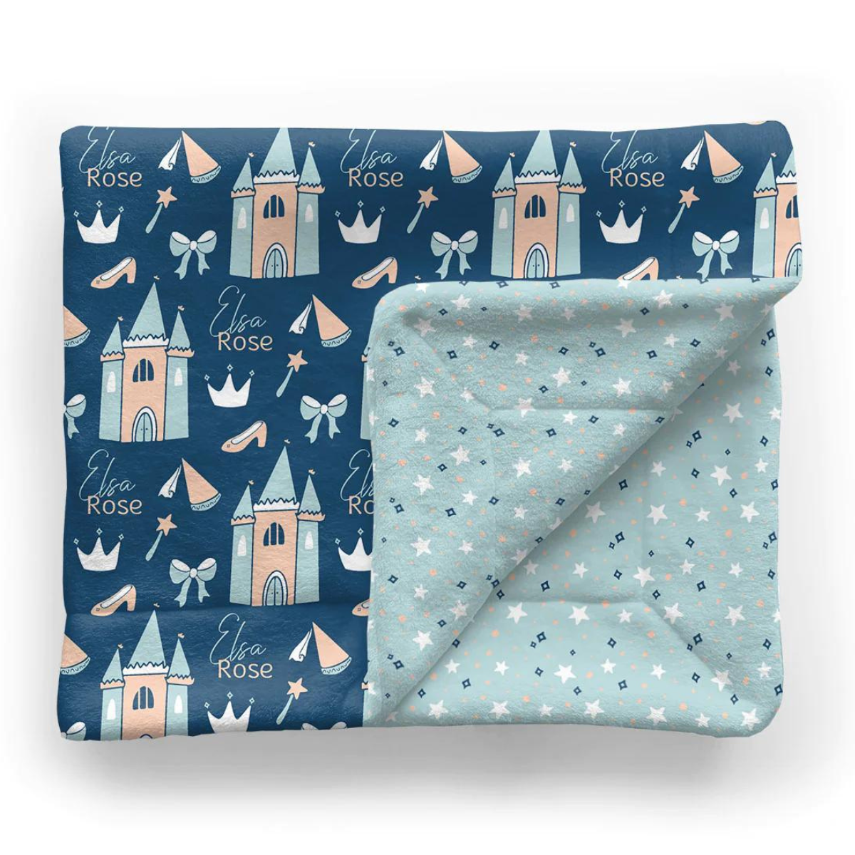 Personalized Minky  Blanket | Pretty Princesses