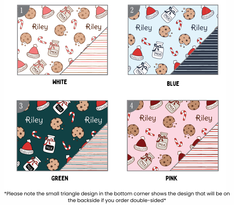 Personalized Cloudwear {Baby + Kid Loungewear} | Santa's Cookies