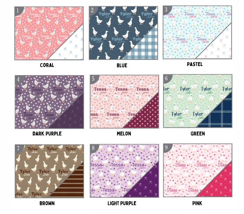 Personalized Swaddle Blanket | Silly Goose