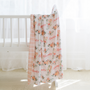 Personalized Swaddle Blanket | Springtime Floral
