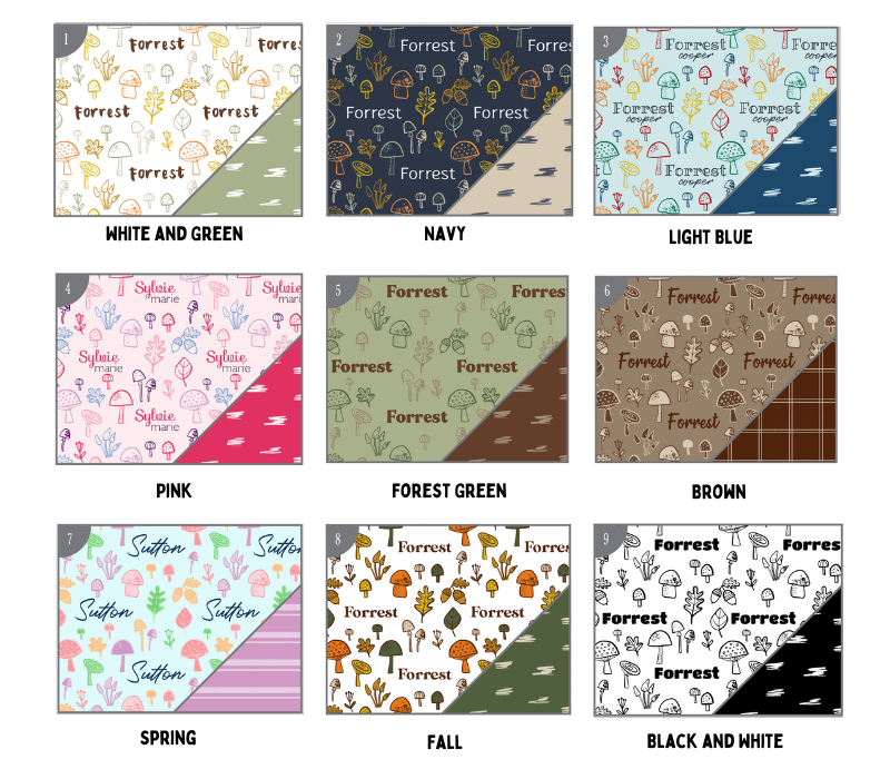 a bunch of different types of wallpaper