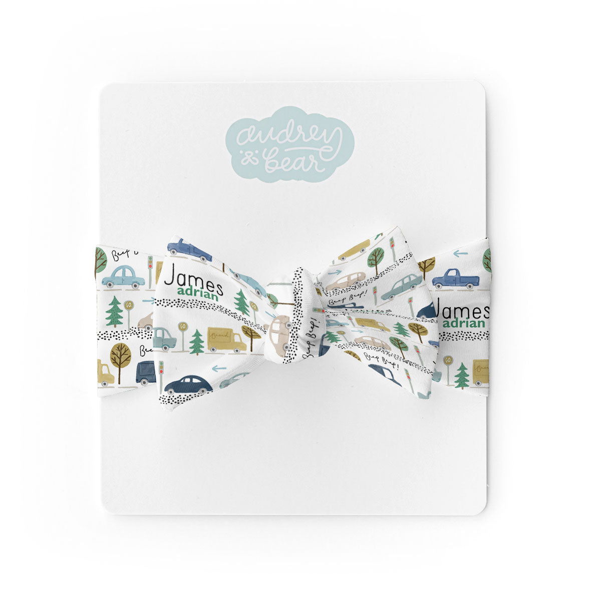 Personalized Swaddle & Hat Set | City Slicker