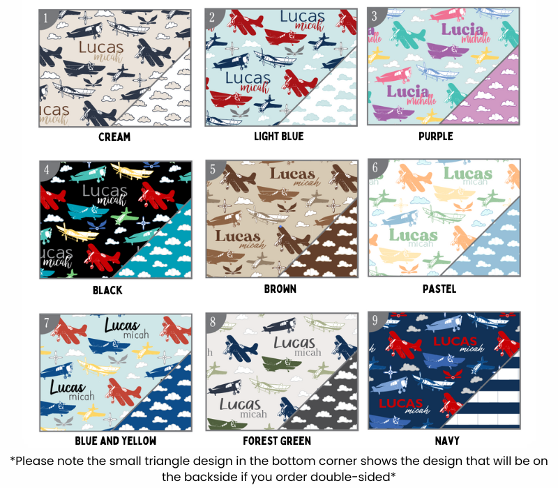 Personalized Big Bear Swaddle Blanket | Aviator