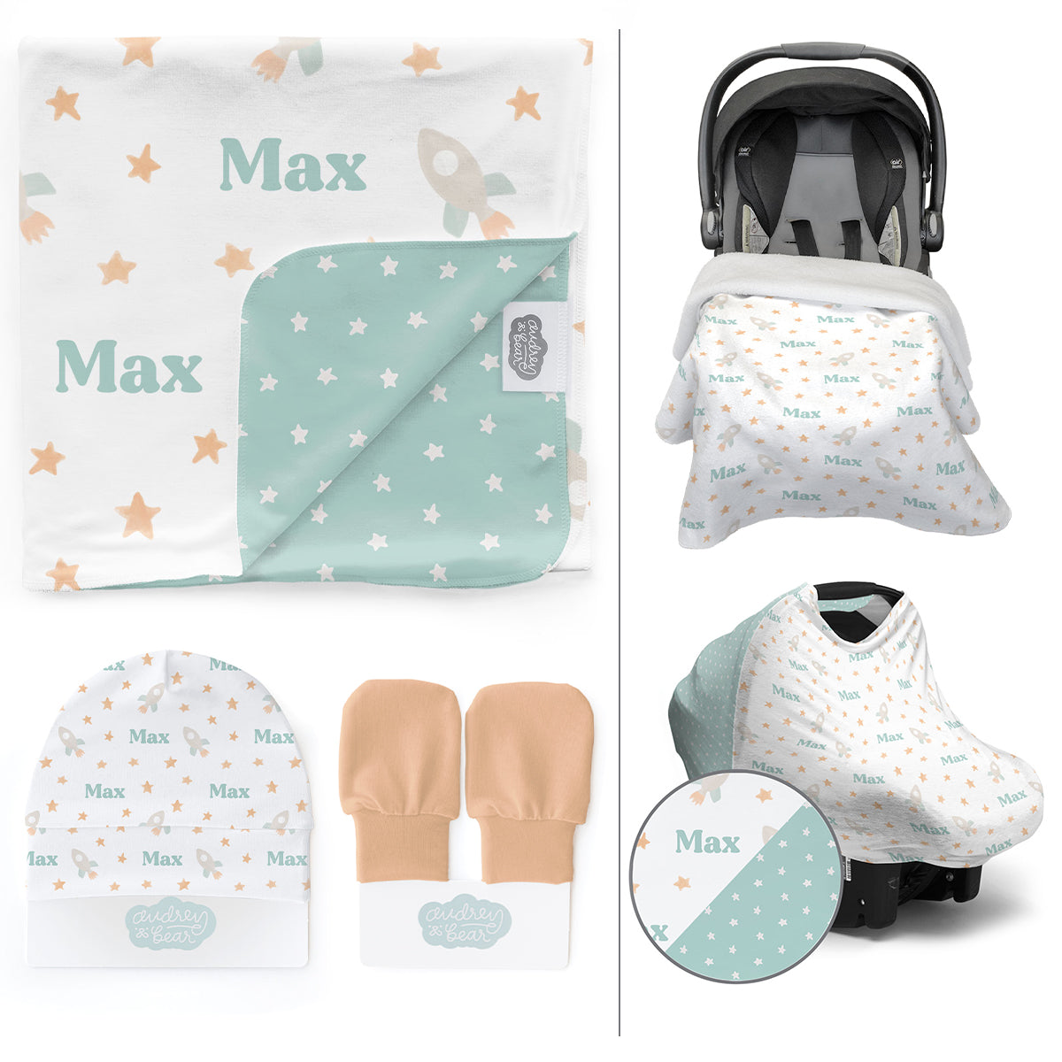 Personalized  Take Me Home Bundle | Bright Rockets