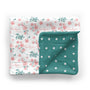 Personalized Minky  Blanket | Beautiful Blossoms