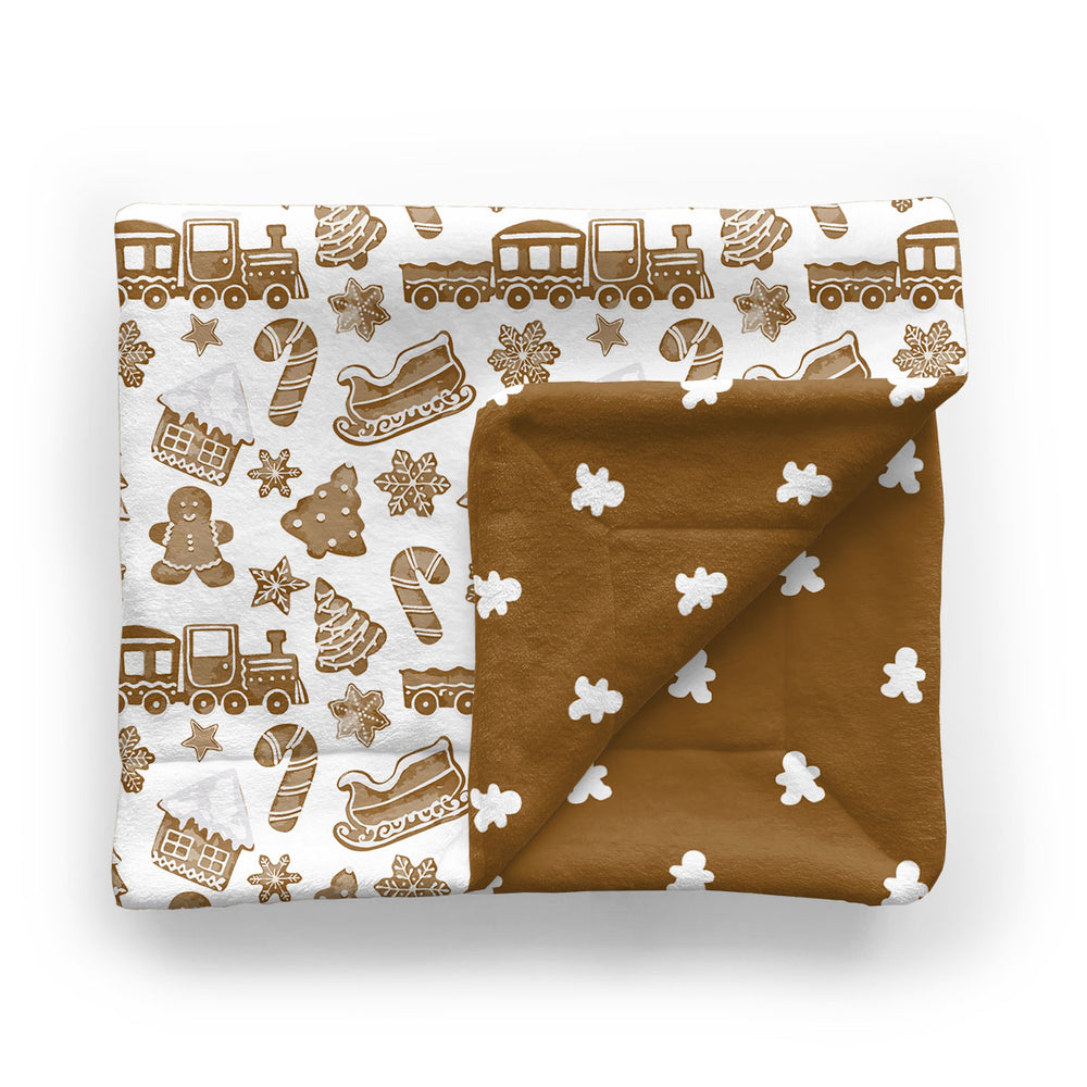 Minky Stroller Blanket | Cookie Cutter Christmas