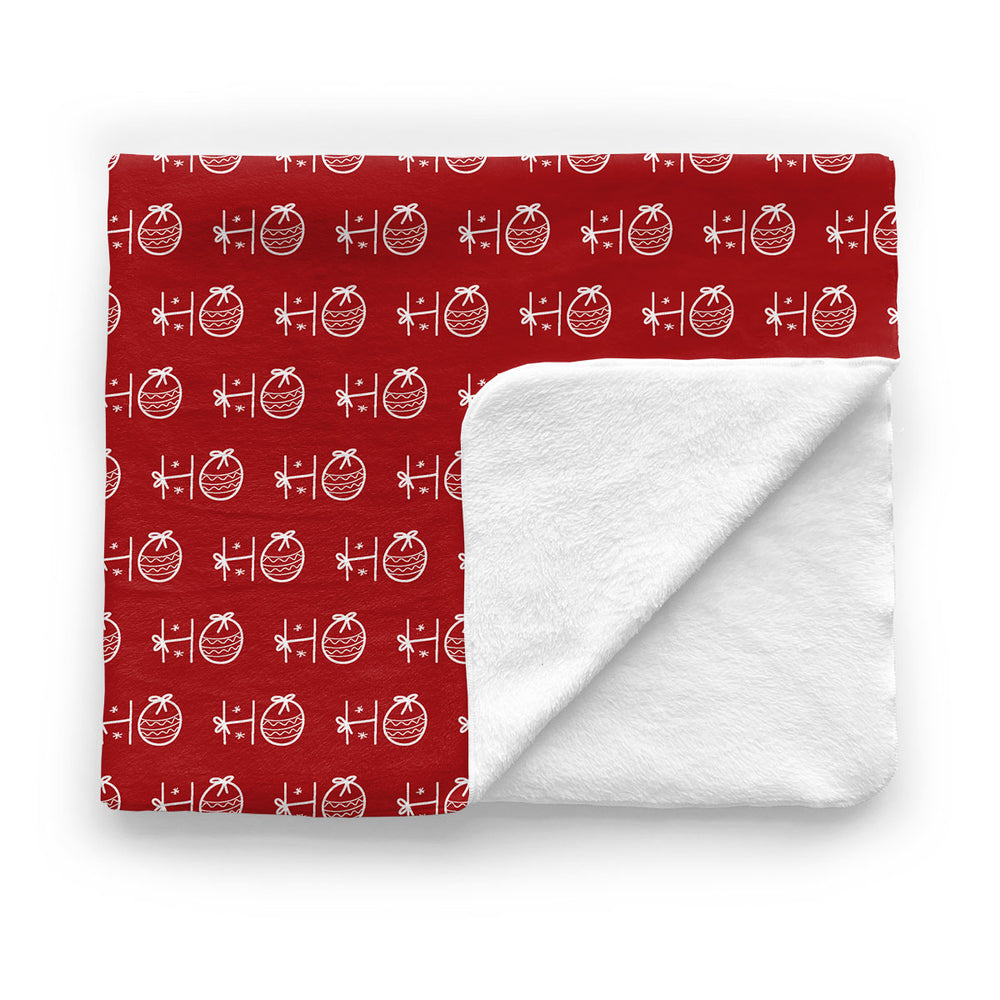 Minky Blanket | HO HO Holidays