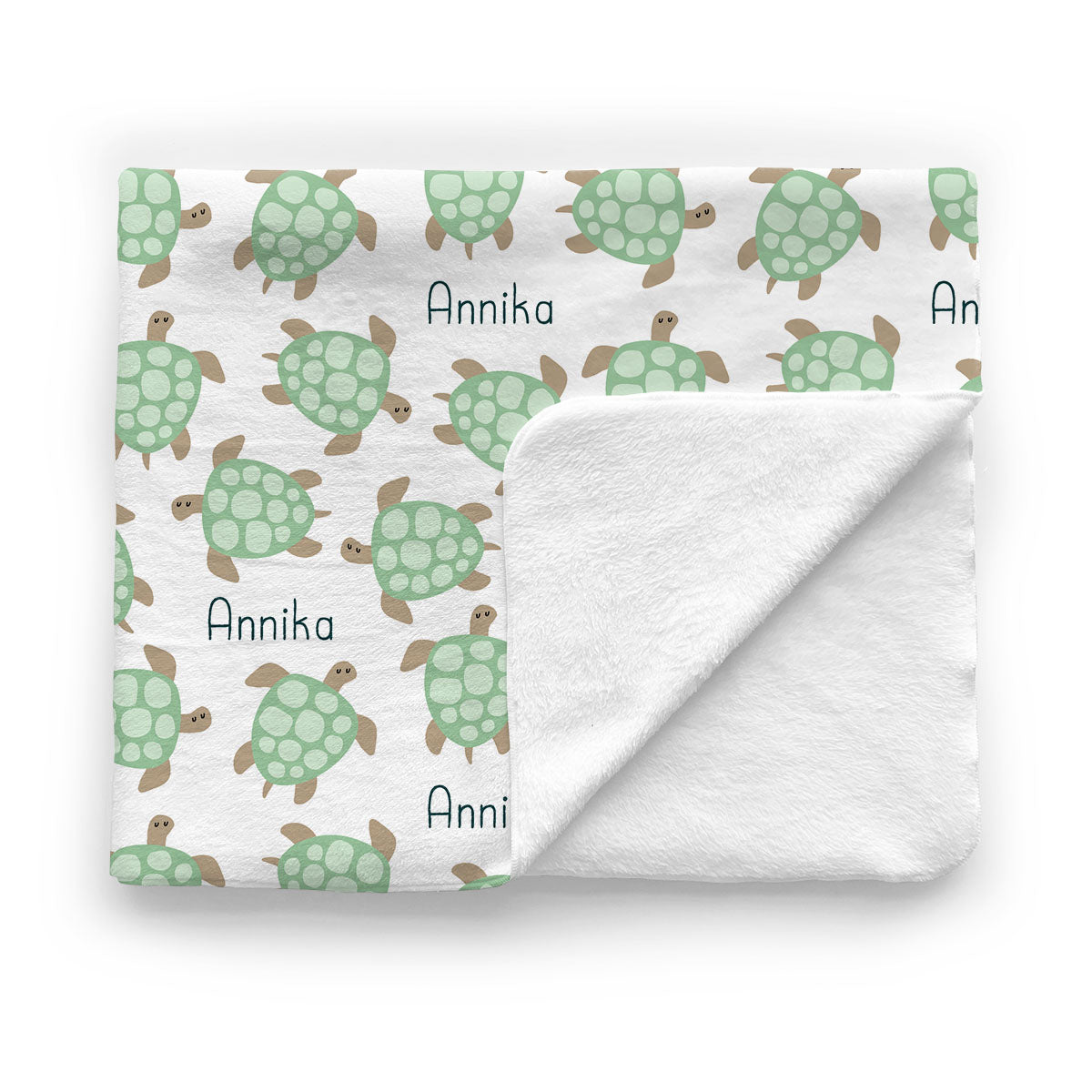 Personalized Baby Minky Blanket | Under the Sea