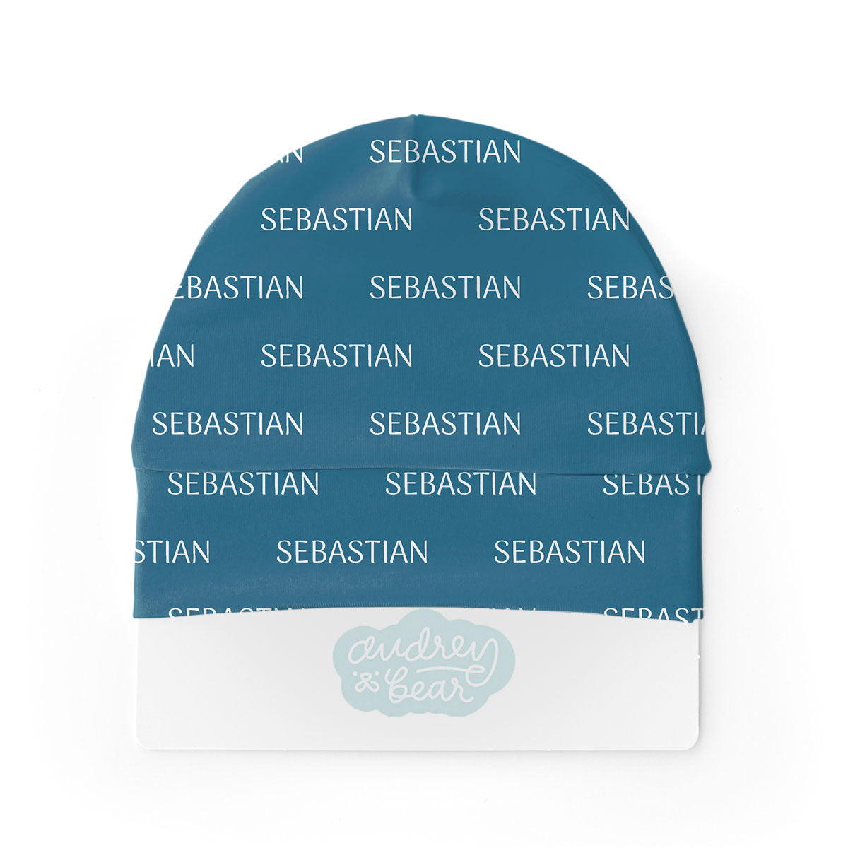 Personalized Swaddle & Hat Set | Simplicity