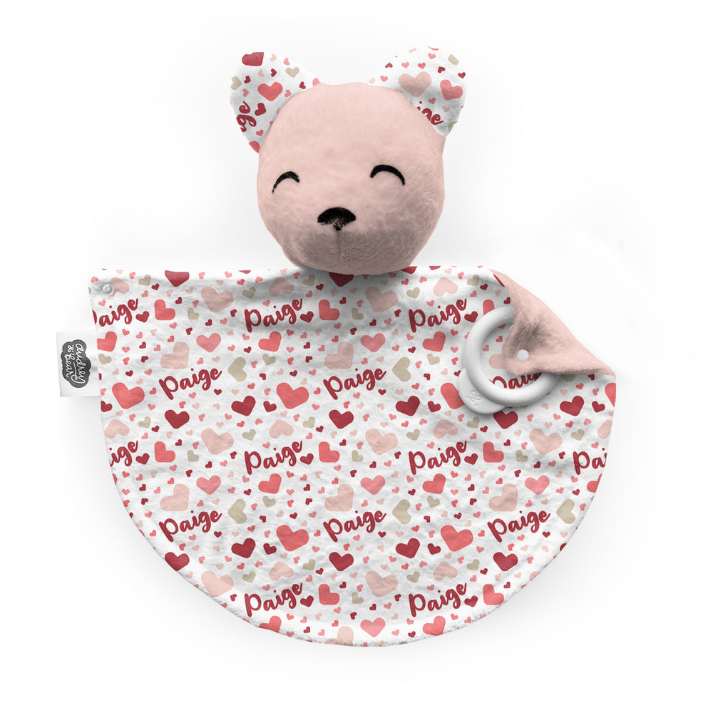 Personalized Bear Lovey | Heartfelt Beginnings